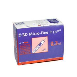 BD MICRO-FINE+ PENKANYLE 0,3ML 30G